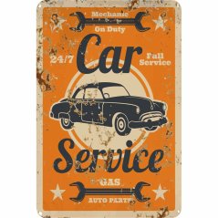 Ceduľa Car Service