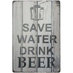 z057 cedula save water drink beer