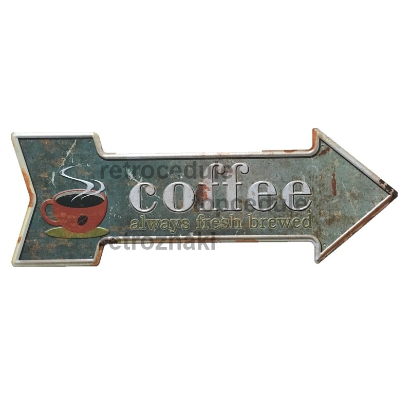 Coffee always fresh brewed jele