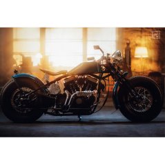 artb041 cedula vintage-motorbike cedule