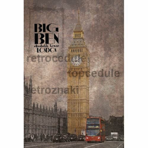 Big Ben London tábla 3