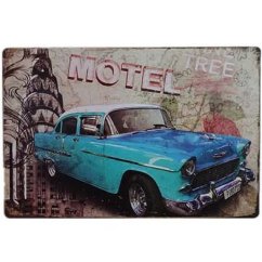 Ceduľa Motel Car Ceduľa Motel Car