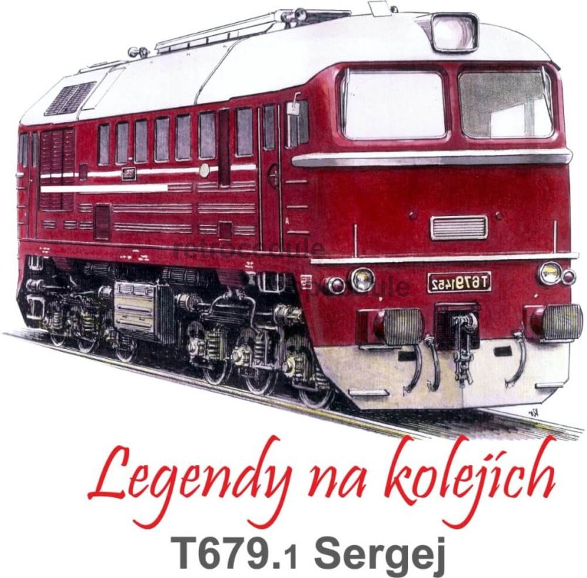 Jel Lokomotív T679.1 Sergej
