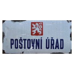 Cedule Poštovní Úřad