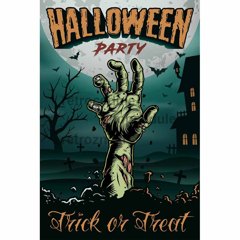 Halloween Party Sign 5