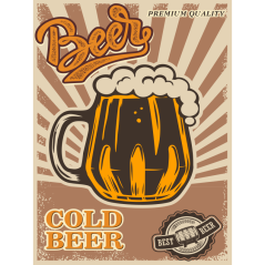 Ceduľa Beer - Best Beer