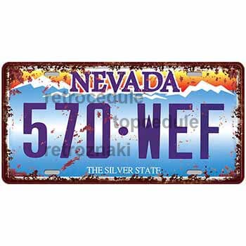 Ceduľa značka Nevada