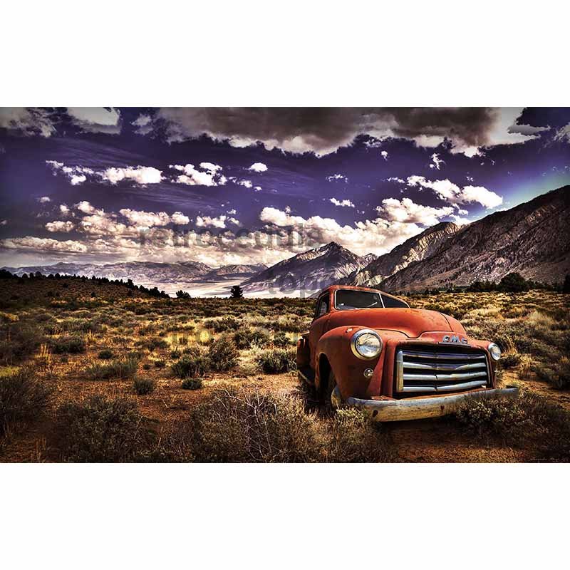 Stary znak samochodu USA