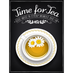 Cedule Vintage - Time For Tea