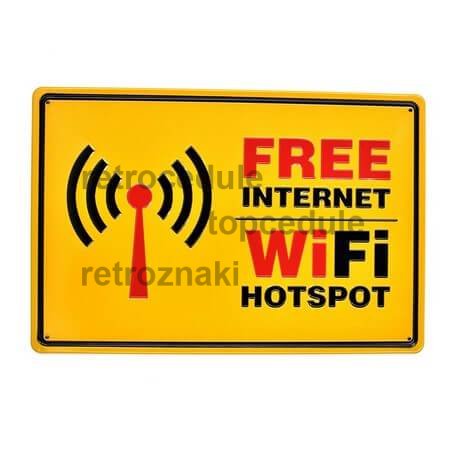 Znak bezpłatnego Wi-Fi