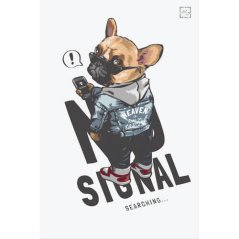 Ceduľa Buldog No Signal