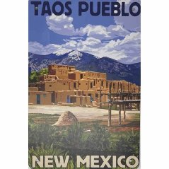Cedule Taos Puebo New Mexico