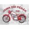 Ceduľa JAWA 250 Pérák