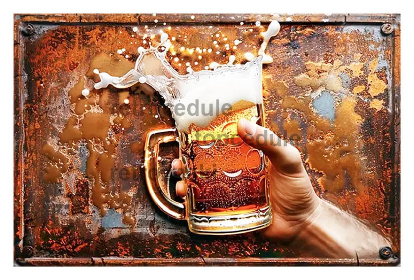 Figyelmeztető tábla Beer