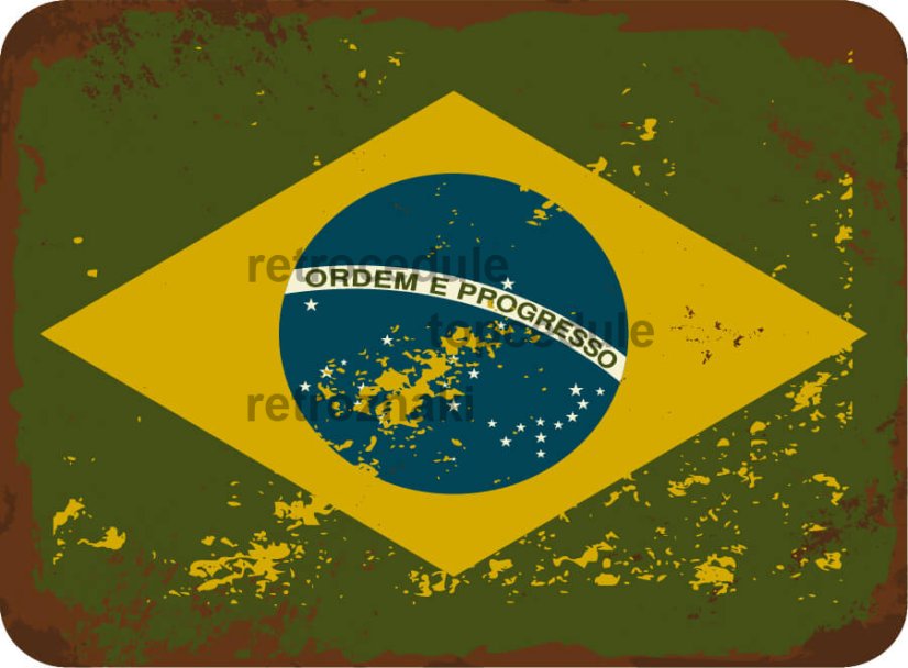 Brazília zászló jele