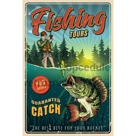 Wędkarstwo - znak wycieczek