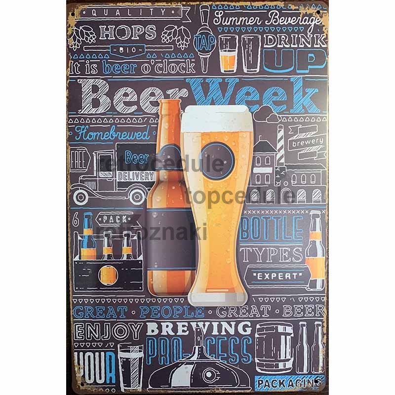 Pločevinasti znak Beer Week
