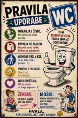 Podpišite  Pravidla Uporade WC