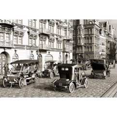 Stary znak retro samochodu