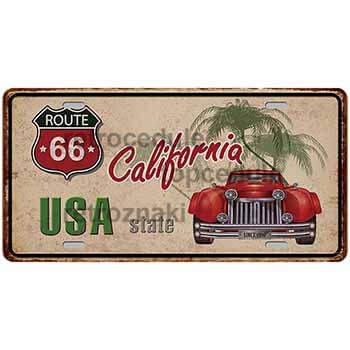 Cedule Route 66 California USA
