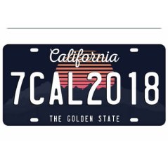 Ceduľa California - The Gold State 2 Ceduľa California - The Gold State 2