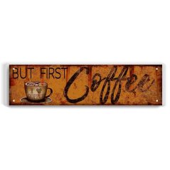 Ceduľa Coffee But First