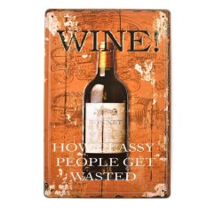 Ceduľa Wine