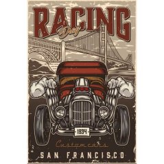 Znak wyścigowy - San Francisco Znak wyścigowy - San Francisco