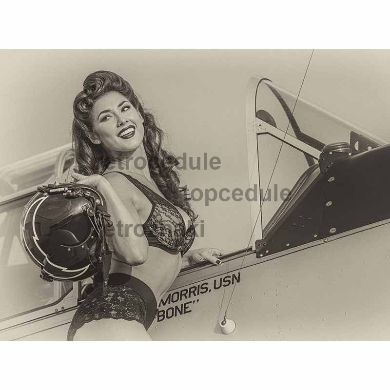 Jelentkezzen szexi nő repülőgép