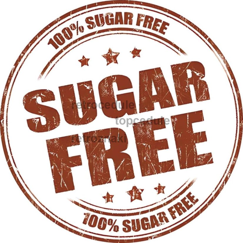 Ceduľa Sugar Free