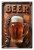 Figyelmeztető tábla Beer glass