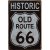 Historyczny stary znak Route 66