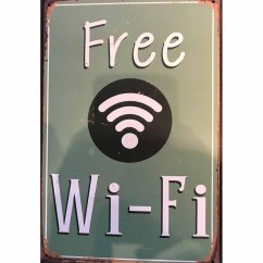 Znak bezpłatnego Wi-Fi