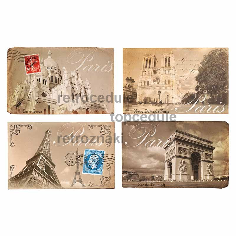 Cedule Paříž známka - Paris