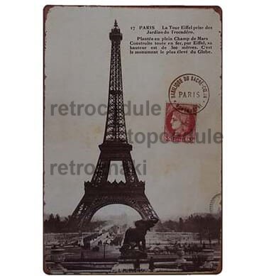 Znak Pariz - Eifflov stolp