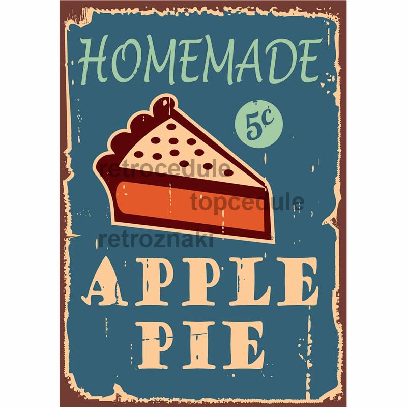 Ceduľa Apple Pie