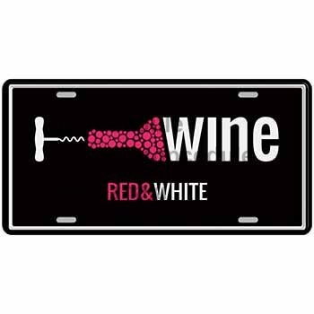 Bor jel - vörös és fehér