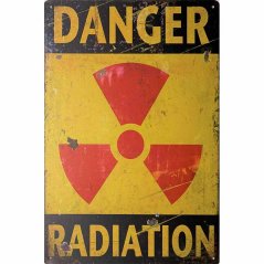 Ceduľa Danger Radiation Ceduľa Danger Radiation