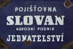 Ceduľa Pojišťovna Slovak Národní podnik