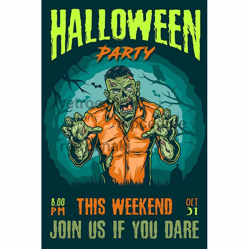 Halloween Party Sign 1 Halloween Party Sign 1