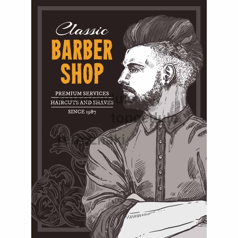 Napis za brivnico - Classic