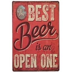 Ceduľa Best Beer is an open one