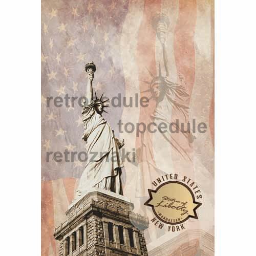 Znak Kip svobode - ZDA Liberty 2