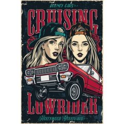 Wyścigi - znak Cruising Lowrider