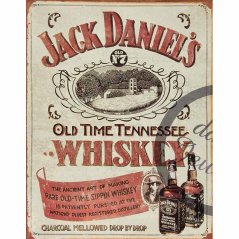 Ceduľa Jack Daniels Whiskey Ceduľa Jack Daniels Whiskey