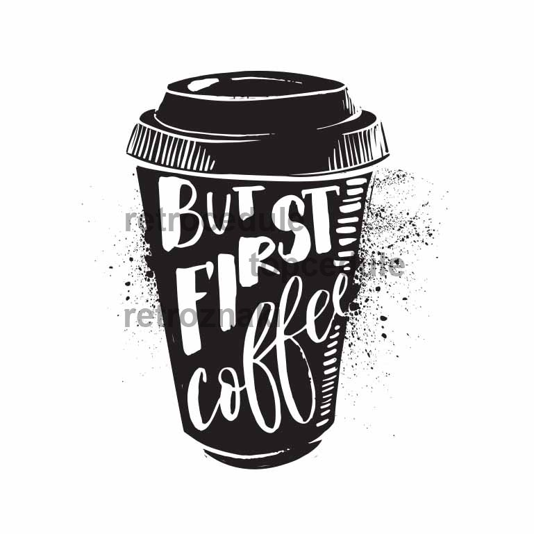 Cedule But First Coffee