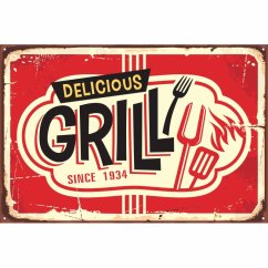 Znak Grill Delicious
