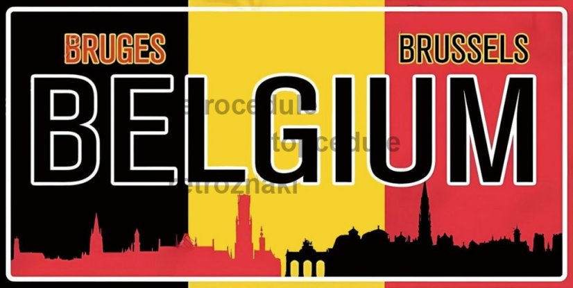 Belgium Brussels Bruges jele