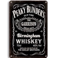 Ceduľa Peaky Blinders Whiskey