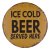 Cedule Ice Cold Beer Served Here